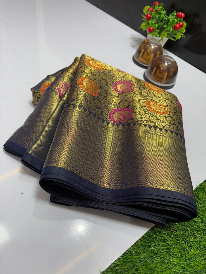 Neeta Ambani Inspired Dhupion Silk Saree