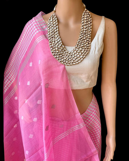 Nayanthara Soft Linen Silk Saree