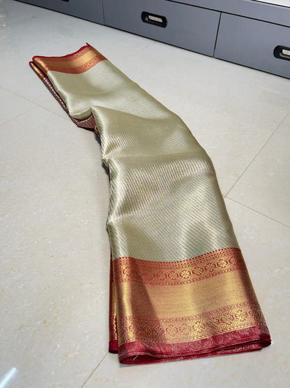 Banarasi Kanjivaram Tissue Silk Saree